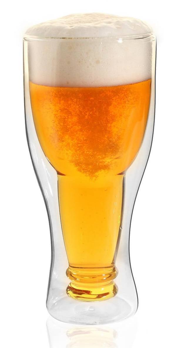 VIALLI DESIGN Amo 350 ml - szklanka termiczna z podwójną ścianką do piwa