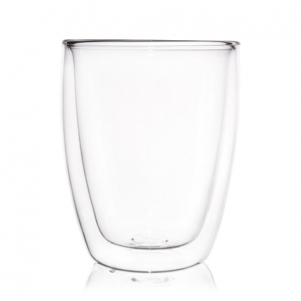 Szklanki do kawy i herbaty szklane z podwójnymi ściankami THERMAL CUP 330 ml 4 szt.