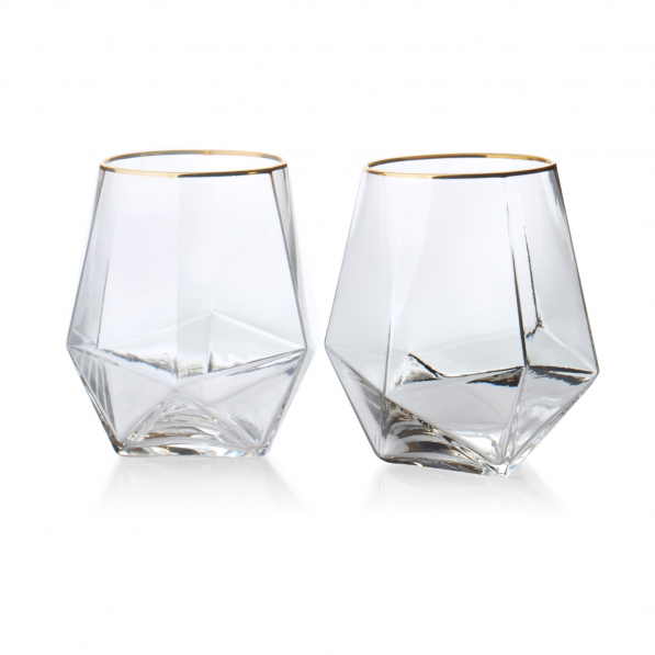 Szklanki do napojów i drinków szklane ADEL GLASS 500 ml 2 szt.