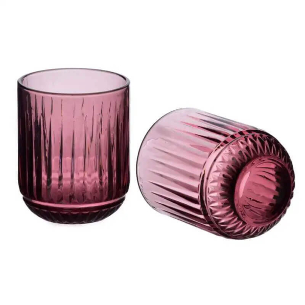 Szklanki do napojów MONDEX ELISE PURPLE 260 ml 4 szt.
