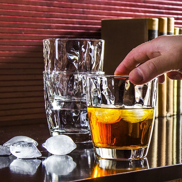 Szklanki do whisky szklane BORMIOLI ROCCO DIAMOND 390 ml 3 szt.