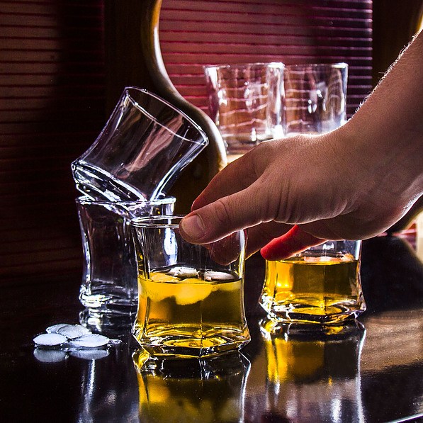 Szklanki do whisky szklane FLORINA CHICAGO 250 ml 6 szt.