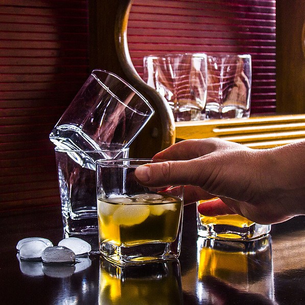 Szklanki do whisky szklane FLORINA GERRARDO 290 ml 6 szt.