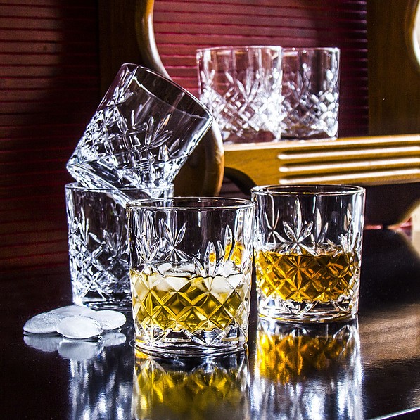 Szklanki do whisky szklane STERLING 300 ml 6 szt.