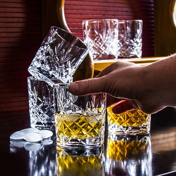 Szklanki do whisky szklane STERLING 300 ml 6 szt.