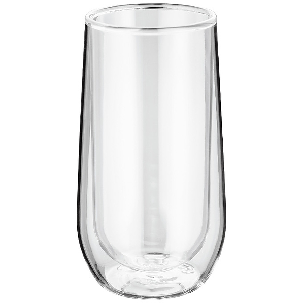 Szklanki termiczne z podwójną ścianką szklane JUDGE 2 szt. 330 ml