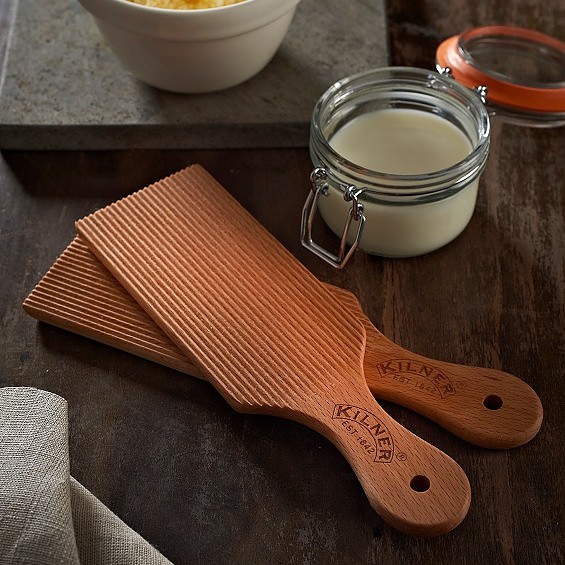 KILNER Butter 2 szt. - szpatułki do formowania masła drewniane
