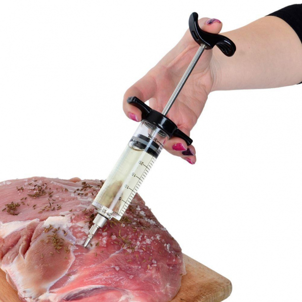 Szpryca / Strzykawka do mięsa plastikowa KITCHEN MEAT