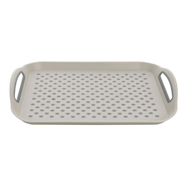 Taca plastikowa TRAY SZARA 41 x 28 cm