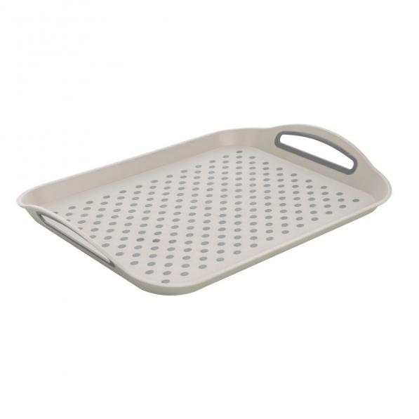 Taca plastikowa TRAY SZARA 41 x 28 cm