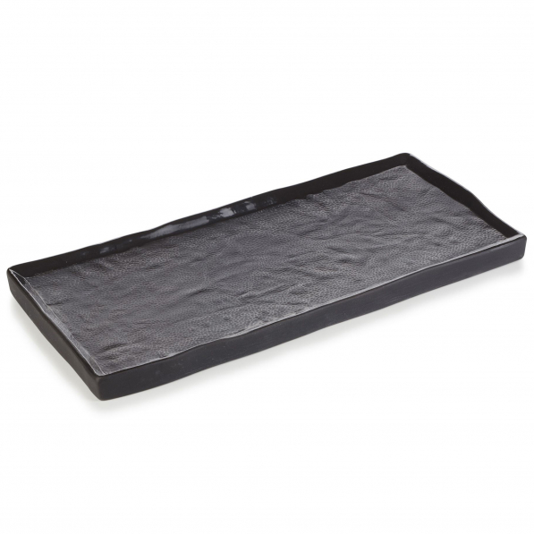 REVOL Solstice Black Moon 30 x 13,5 cm - półmisek porcelanowy