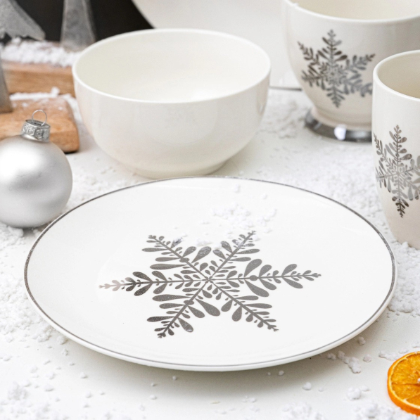 Talerz deserowy porcelanowy FLORINA ELSA 20 cm
