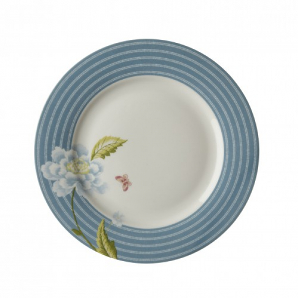 Talerz deserowy porcelanowy LAURA ASHLEY HERITAGE SEASPRAY CANDY 20 cm