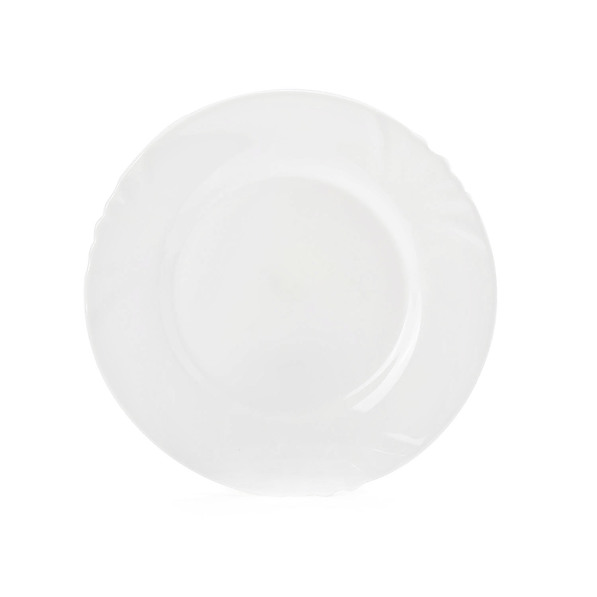 Talerz deserowy szklany LUMINARC CADIX BIAŁY 19,5 cm