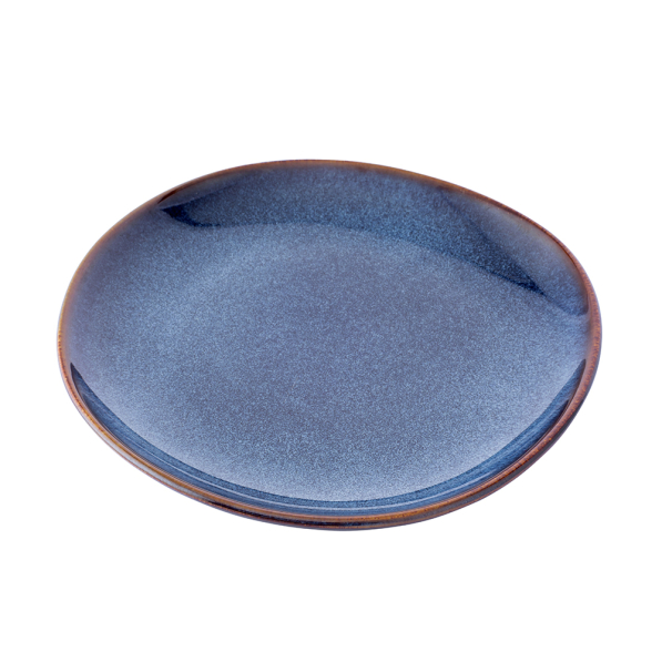 Talerz deserowy ceramiczny REACTIVE NAVY BLUE 20,5 cm