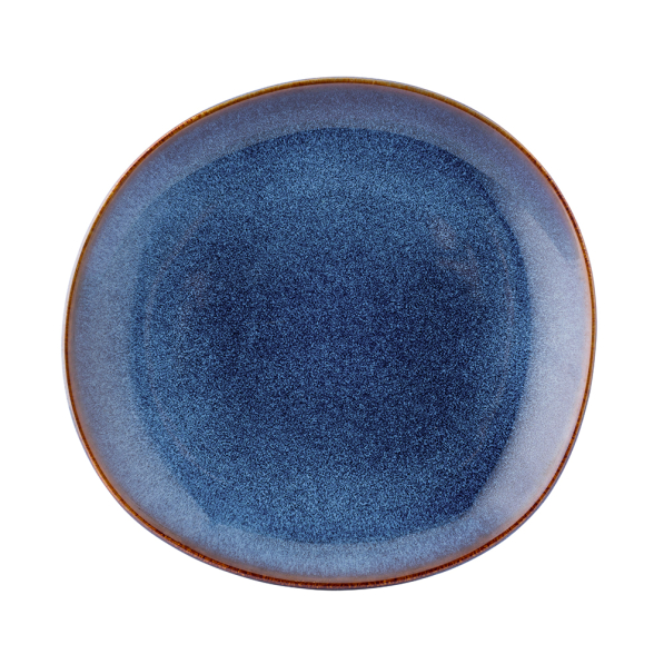 Talerz deserowy ceramiczny REACTIVE NAVY BLUE 20,5 cm