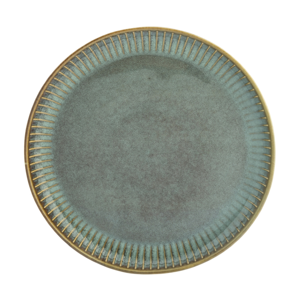 Talerz deserowy porcelanowy REACTIVE SAGE NBC 20,5 cm