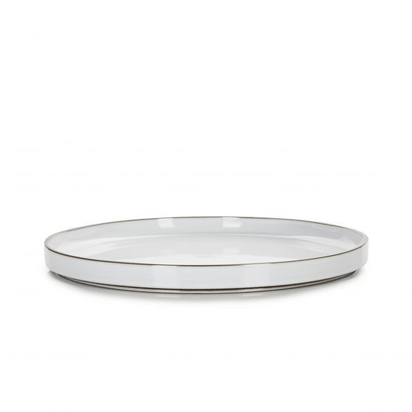 REVOL Caractere Biała Chmura 21 cm biały – talerz deserowy porcelanowy