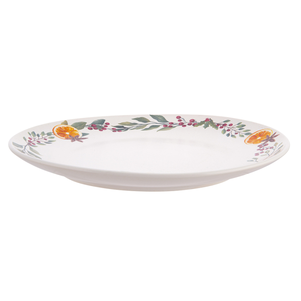Talerz deserowy porcelanowy WINTER TEA 20 cm