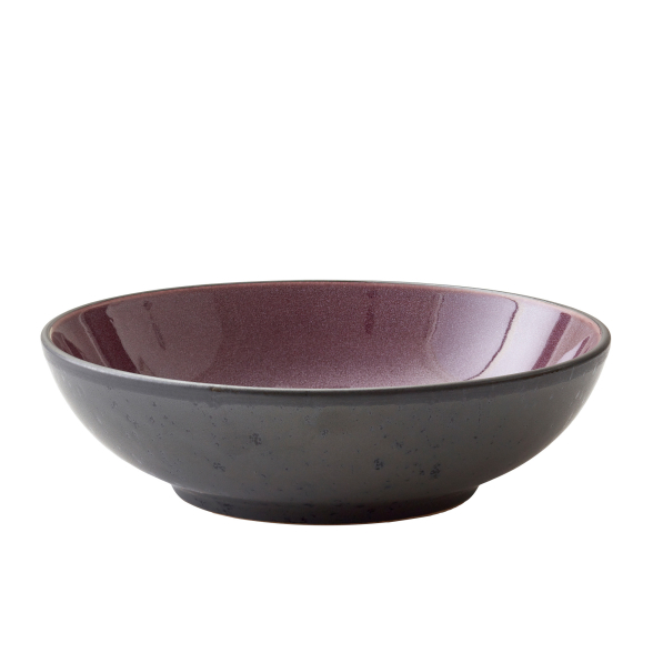 Talerz do makaronu / spaghetti kamionkowy BITZ STONEWARE 20 cm