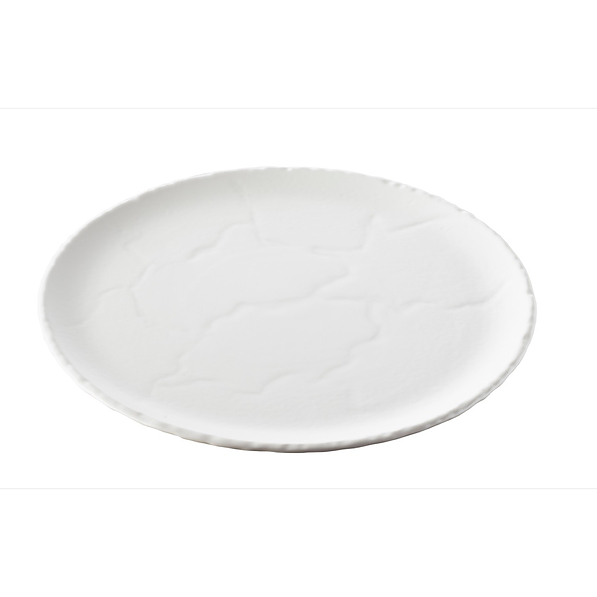 REVOL Basalt Inno 32 cm biała – talerz do serwowania przekąsek porcelanowy