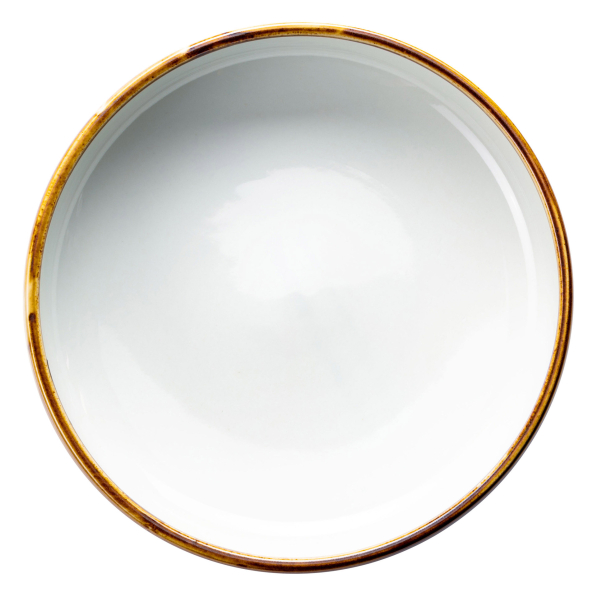 VERLO Slow 24,5 cm - talerz obiadowy głęboki porcelanowy