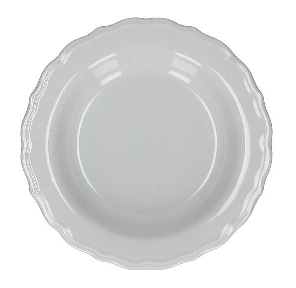 Talerz obiadowy głęboki ceramiczny AFFEK DESIGN PASTELS SZARY 23 cm