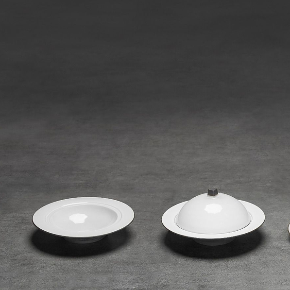 REVOL Equinoxe 21,5 cm biały – talerz głęboki porcelanowy