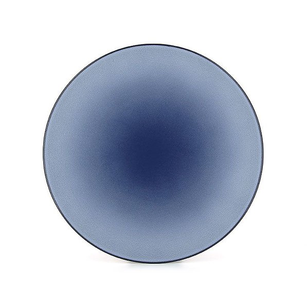 REVOL Equinoxe 21,5 cm niebieski – talerz głęboki porcelanowy