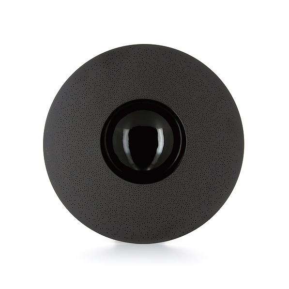 REVOL Solid Meteor 30,3 cm czarny – talerz obiadowy głęboki porcelanowy