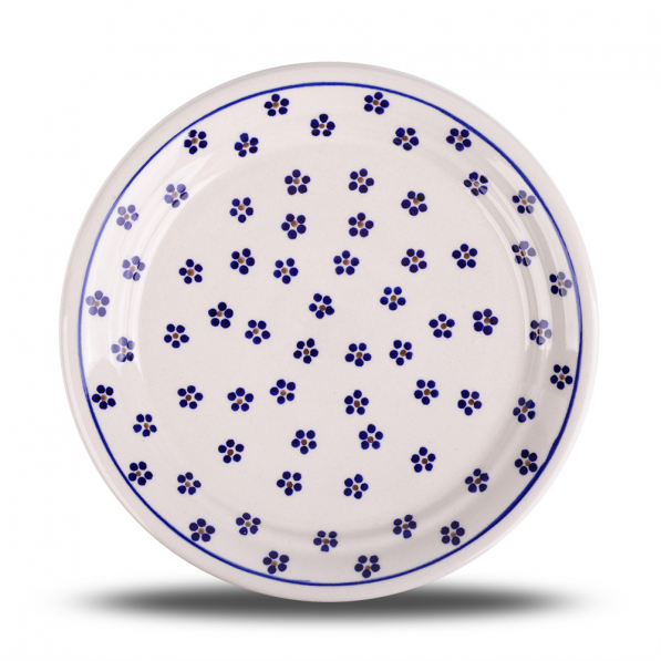 Talerz obiadowy płytki Bolesławiec 25 cm - dek. 225