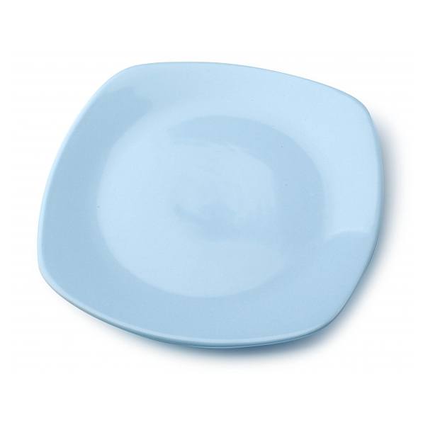 Talerz obiadowy płytki ceramiczny KOSEM NIEBIESKI 24,5 x 24,5 cm