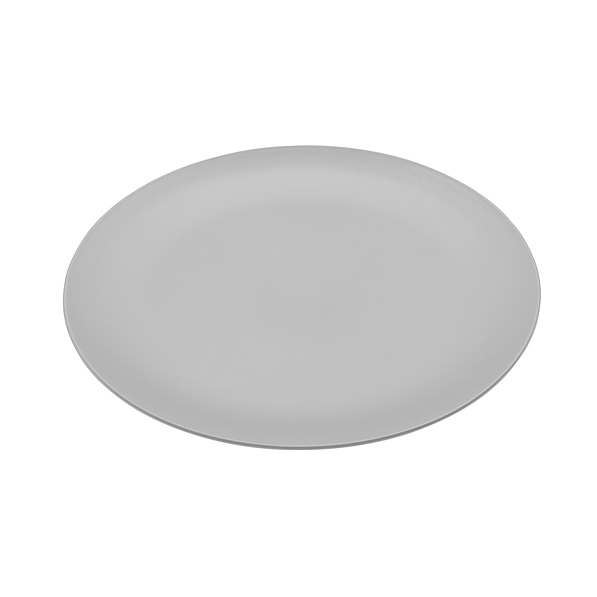KOZIOL Rondo szary 26 cm - talerz obiadowy płytki plastikowy