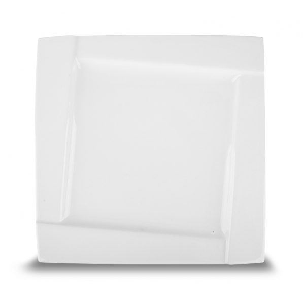 Talerz obiadowy płytki porcelanowy AMBITION KUBIKO 25 x 25 cm
