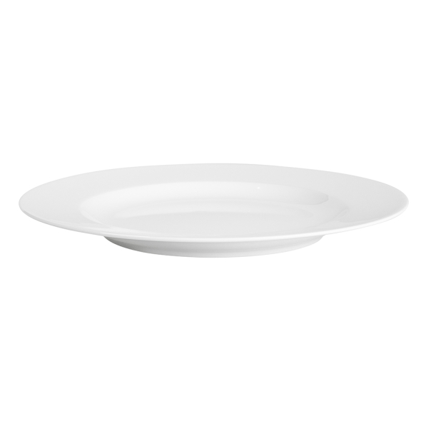 Talerz obiadowy płytki porcelanowy MARIAPAULA BIAŁA 26 cm
