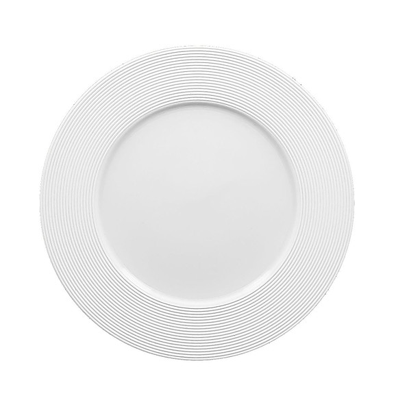 PORCELANA RAK Evolution 25 cm biały - talerz obiadowy płytki porcelanowy