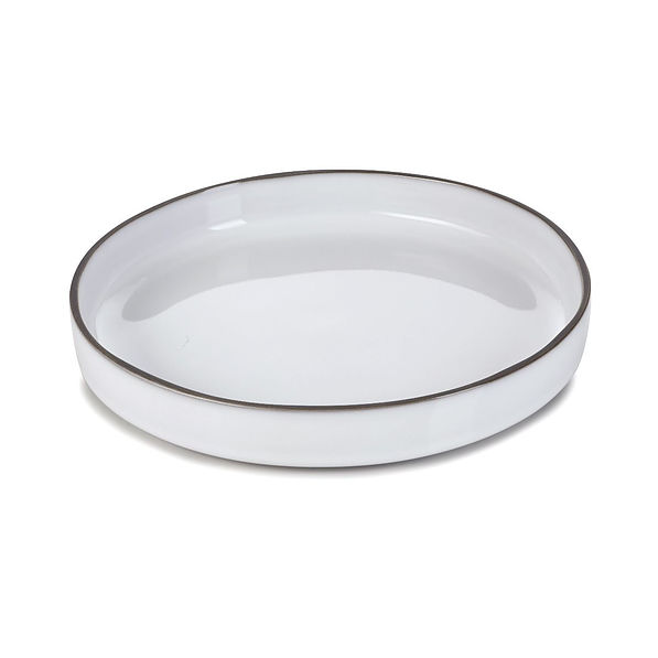 REVOL Caractere Biała Chmura 23 cm biały - talerz gourmet porcelanowy
