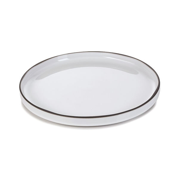REVOL Caractere Biała Chmura 28 cm biały – talerz obiadowy płytki porcelanowy