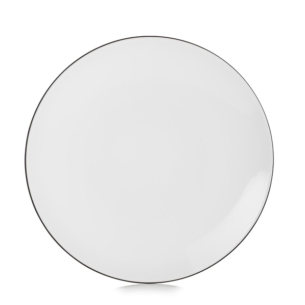 REVOL Equinoxe 28 cm biały – talerz obiadowy płytki porcelanowy