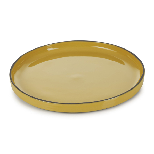 REVOL Caractere Kurkuma 26 cm - talerz obiadowy płytki porcelanowy