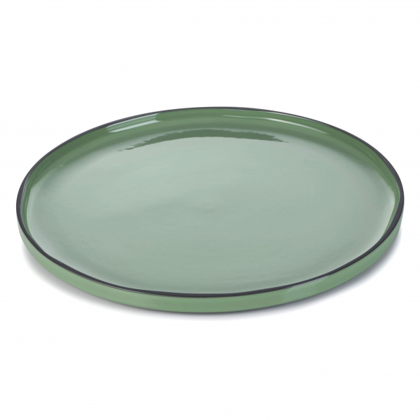 REVOL Caractere Mięta 30 cm - talerz obiadowy płytki porcelanowy