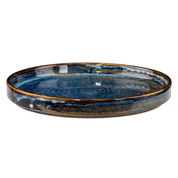 VERLO Deep Blue 18 cm - talerz deserowy porcelanowy