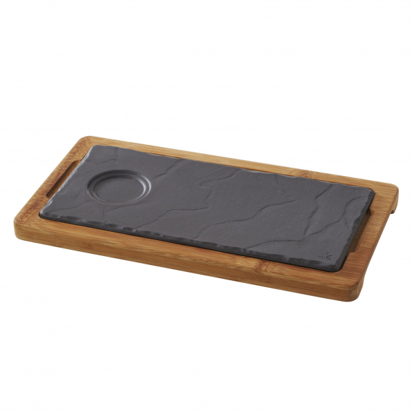 REVOL Basalt 25 x 12 cm - talerz do serwowania porcelanowy