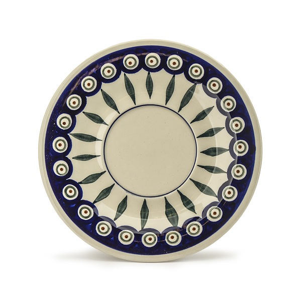 BOLESŁAWIEC GU-908 DEK. 56 19 cm - talerzyk / spodek ceramiczny