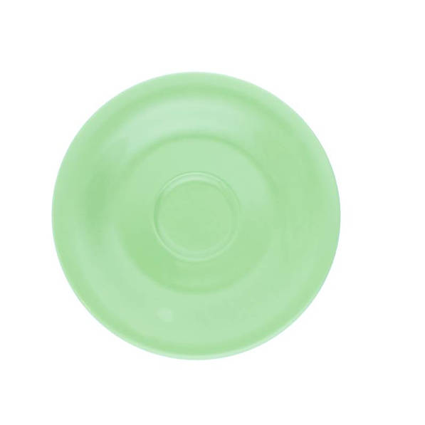 KAHLA Pronto Colore 15 cm zielony - talerzyk / spodek porcelanowy