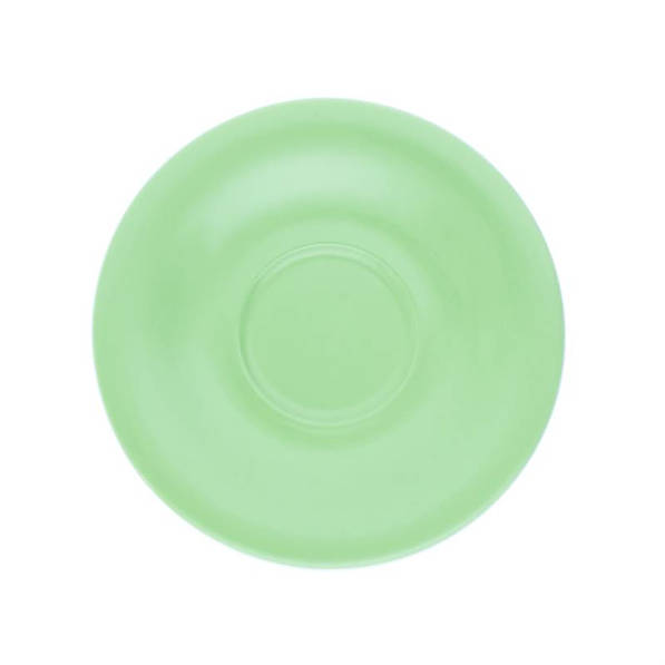 KAHLA Pronto Colore 18 cm zielony - talerzyk / spodek porcelanowy 