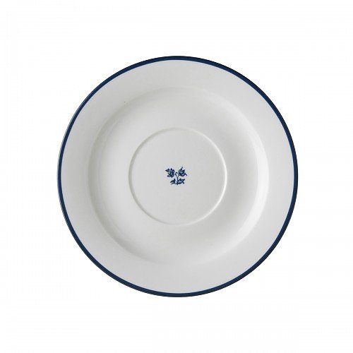 Talerzyk / spodek porcelanowy LAURA ASHLEY CHINA ROSE BIAŁY 16 cm