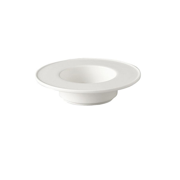 PORCELANA RAK Nordic 14 cm ecru - talerzyk / spodek porcelanowy