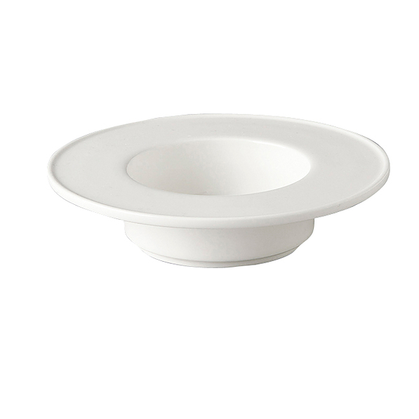 PORCELANA RAK Nordic 12 cm biały - talerzyk / spodek porcelanowy