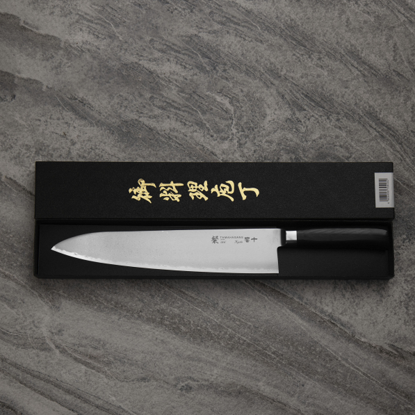 TAMAHAGANE Kyoto 27 cm - japoński nóż szefa kuchni ze stali nierdzewnej